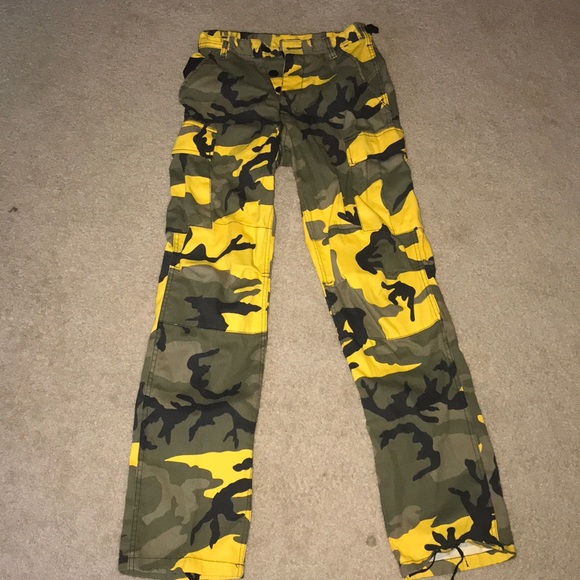 rothco yellow camo pants
